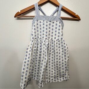 Gap Girls Blue and White Dress